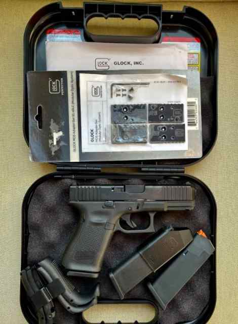 GLOCK G19 G5 GEN 5 MOS 9MM 3 MAGS OPTIC READY 