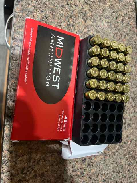 .45 Auto Ammo - 80 Rounds