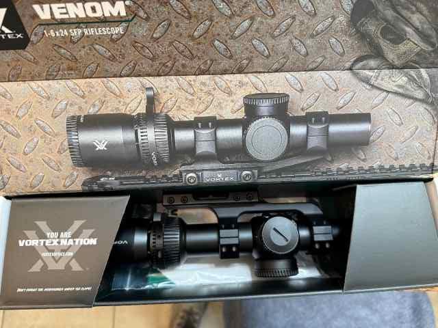 Lnib Vortex Venom lpvo 1-6 w mount