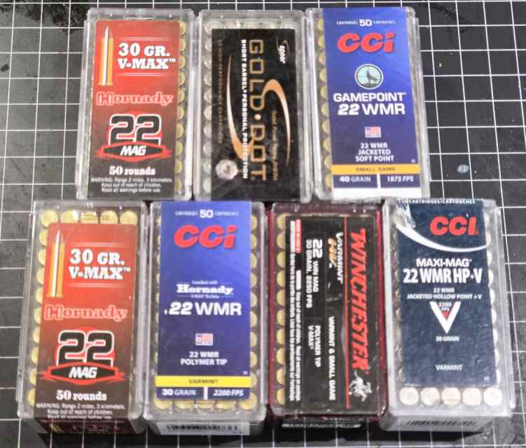 22WMR New In Box. 350 Rounds