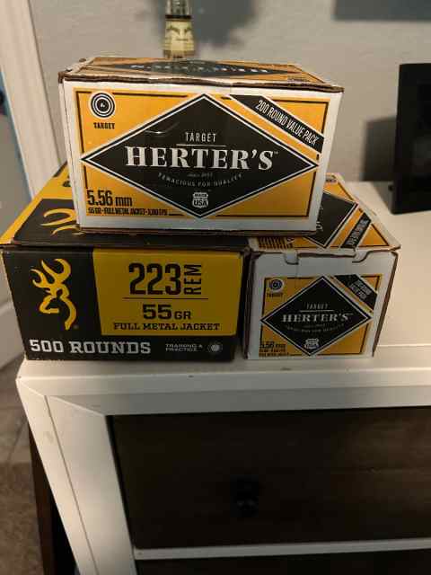 900 rounds of 5.56/223