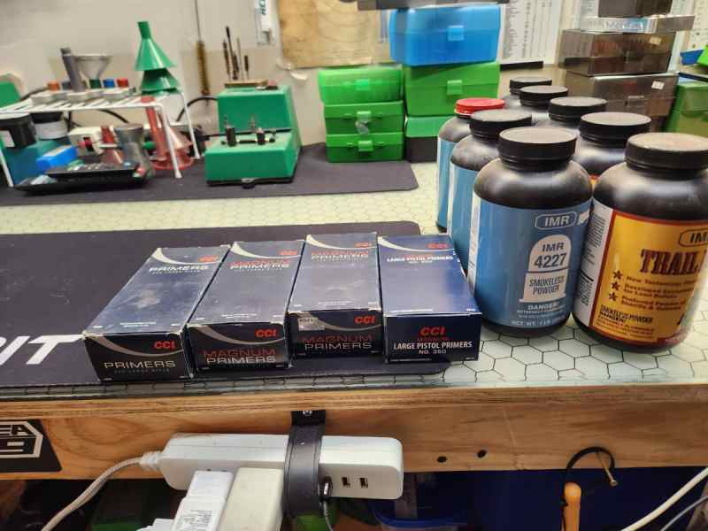 Powder and primers