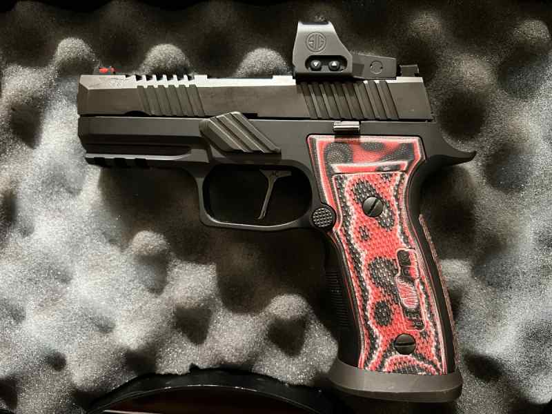 Sig Sauer P320 AXG 9mm Custom WTS WTT