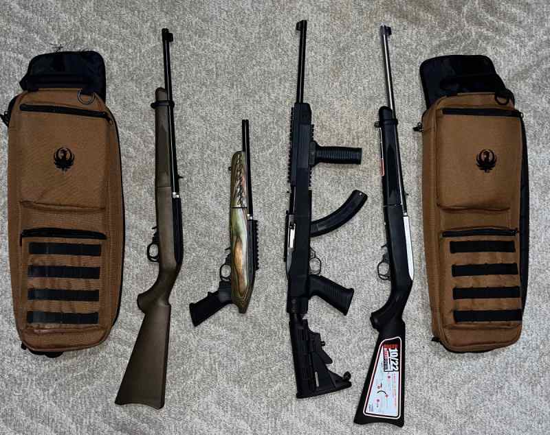 Ruger 10/22 Takedown Charger collection 