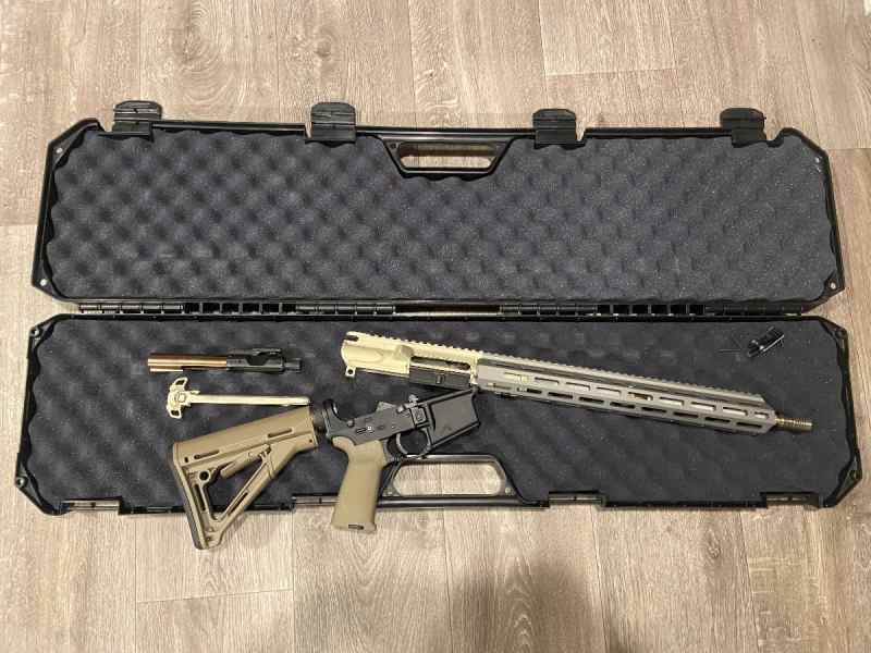 Aero precision Binary lower/Q Sugar weasel upper