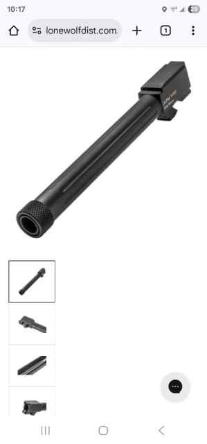 Glock 34 threaded barrel