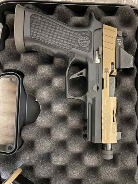 Sig P320 Spectre Tacops Custom Works