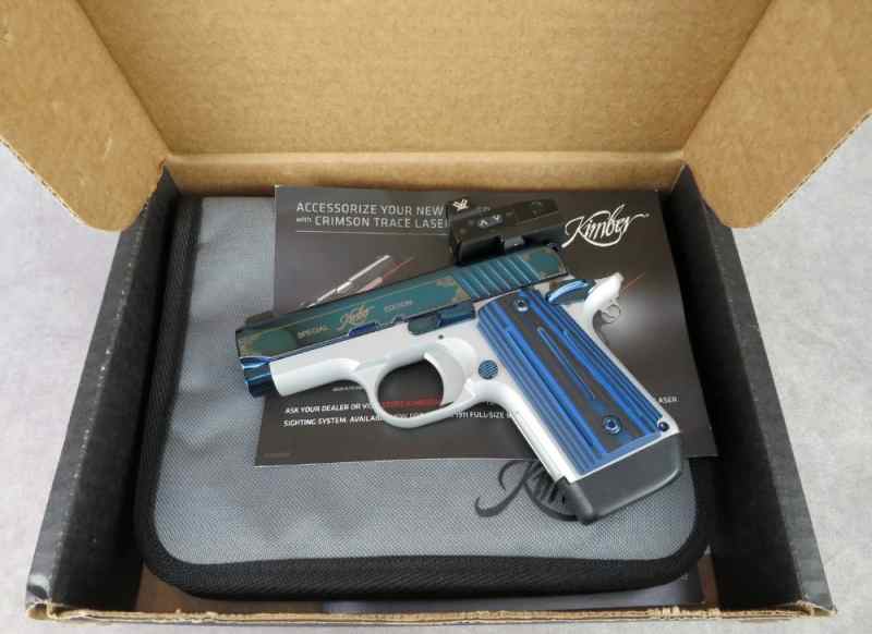 Kimber Micro 9 Sapphire Blue Limited Edition 
