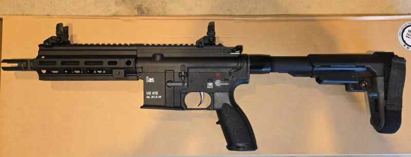 H&amp;K HK416 AR15 Pistol w/ brace .22lr Never Fired