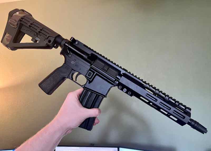 Zev Redacted/SOLGW 9” .300 Blackout Pistol