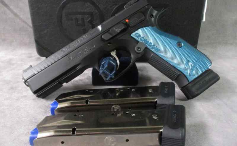 CZ USA Shadow 2 Optic Ready 9mm 19+1 Blue Aluminum