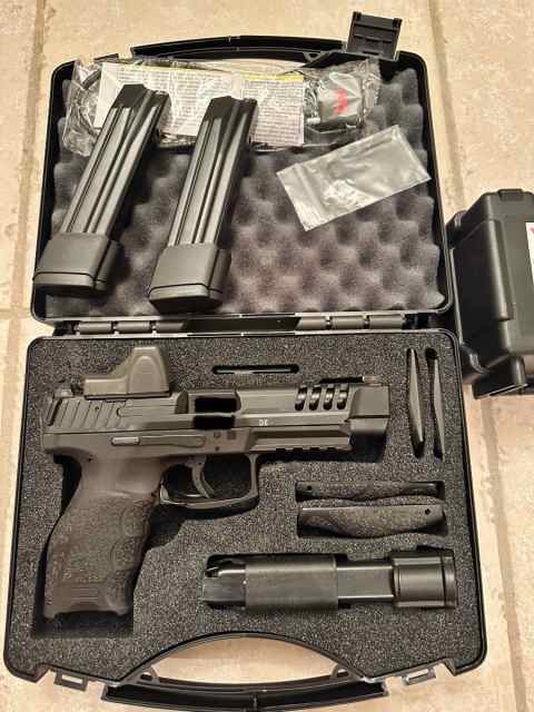 H&amp;K VP9L optic ready 9mm with Trijicon RMR 