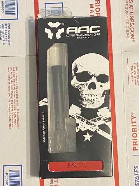 AAC Glock 17 G17 Threaded Barrel M13.5x1LH