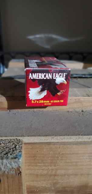 Fn 5.7 x28 Ammo - American Eagle and FN brands 