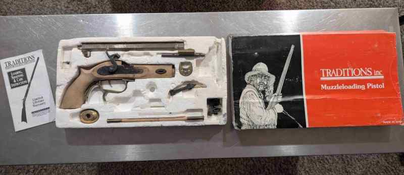 Traditions Trapper Pistol Kit