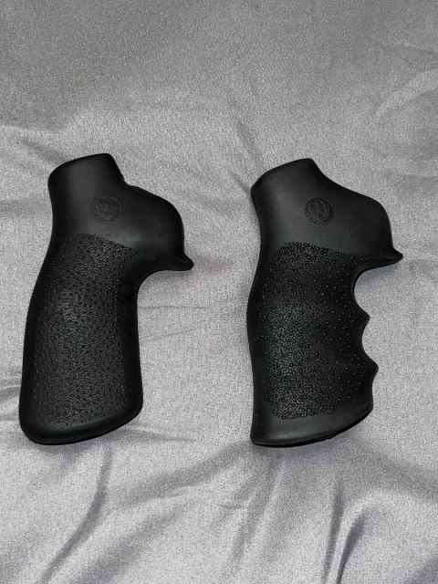 Ruger GP100 and Super Redhawk Hogue Rubber grips