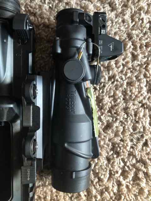Trijicon TA31 Acog with Piggyback RMR