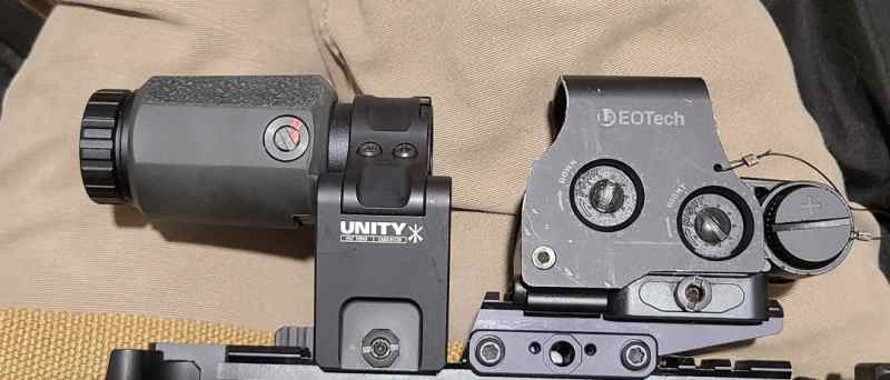 Exps3 And Aimpoint Magnifier on unity mounts