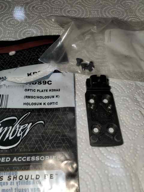 Kimber Optics Plate KDS9C, RMSC config