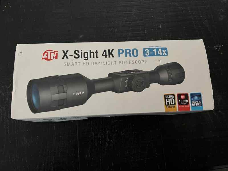 ATN X Sight 4K Pro 3-14 FS/FT
