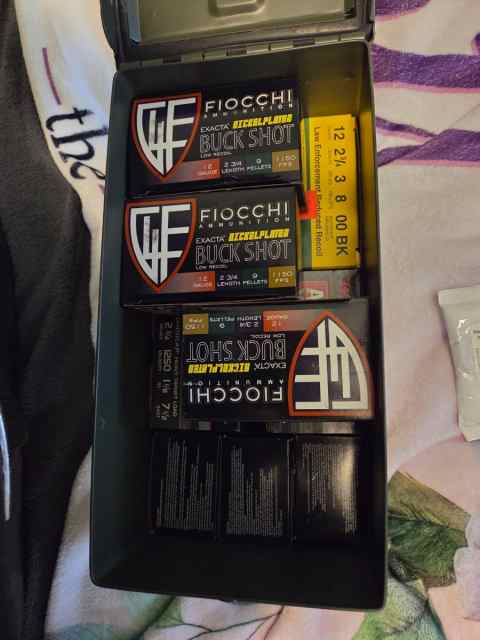 12ga shotgun ammo, in boxes. sealed.