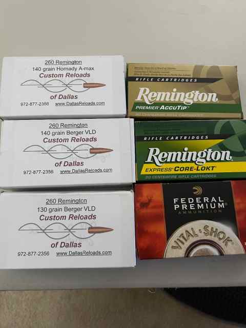 FS 260 Remington Ammo - price reduced