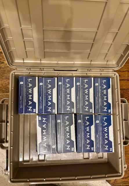 18 Boxes of 50 Speer Lawman 9mm Luger 124gr TMJ 