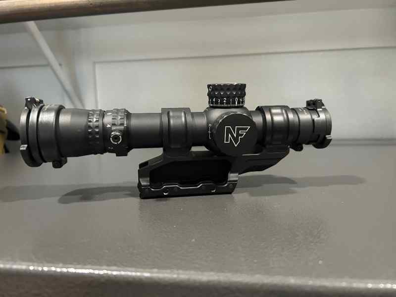 Nightforce NX8 1-8 FFP &amp; Scalarworks Mount