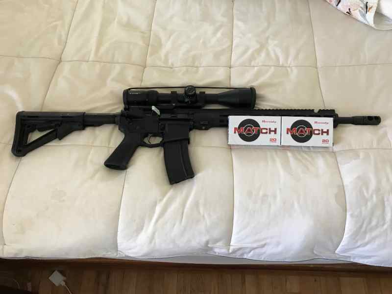 SAVAGE MSR-15 .224 VALKYRIE, NEVER FIRED, $750.00