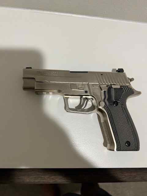 SIG P226 all Nickel Revenant Arms