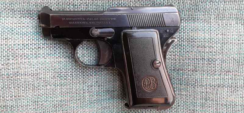 Beretta 418 .25 ACP James Bond Gun + Vintage Ammo