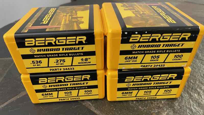Berger 6mm 105 hybrids