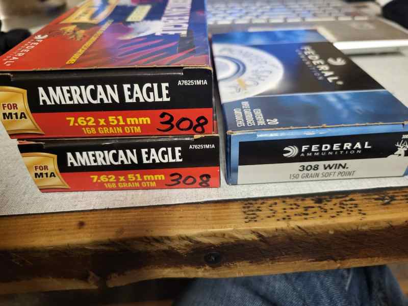 7.62x51/.308 factory ammo for sale