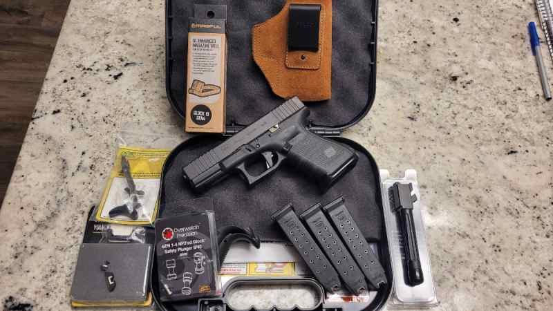 Glock 19 gen 4 FS, special edition + upgrades