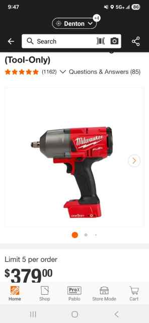 Milwaukee tools for trade 