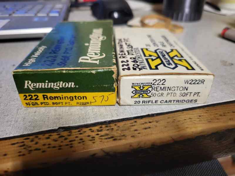 .222 Remington/Winchester ammunition 