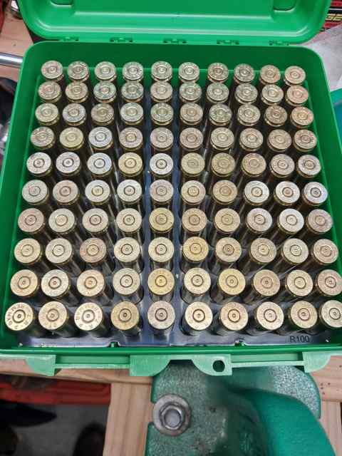 Remington 7mm Rem Mag 1x Fired 100ct Cleaned