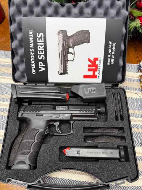 HK VP9 Tactical Optic Suppressor Ready 
