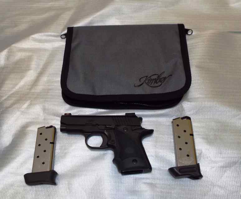 Like new Kimber 9mm Micro 9 Stealth 2 Mags All Pap