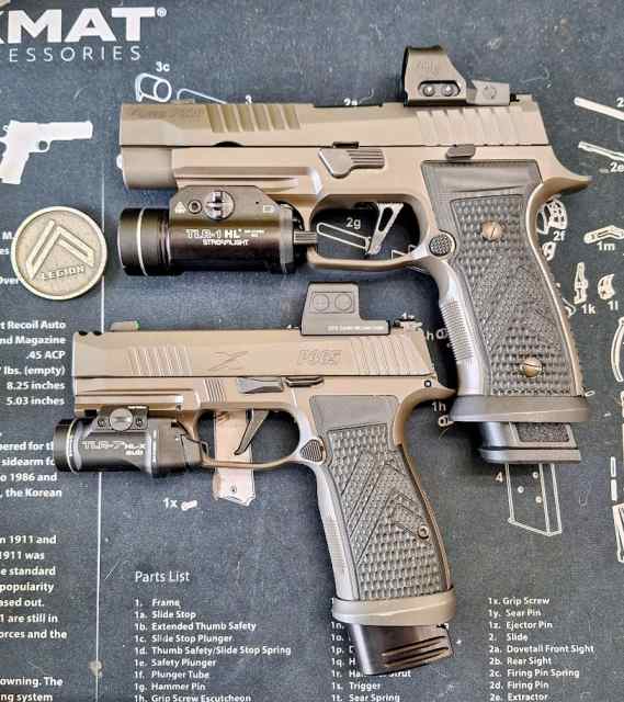 Sig Sauer P320 AXG/ P365 AXG Comp Legions