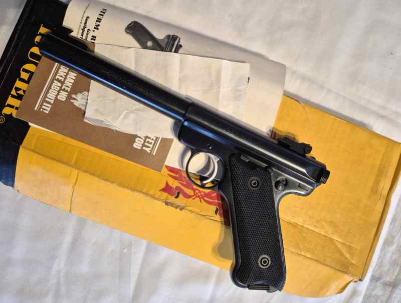 RUGER MK II GOVERNMENT TARGET MODEL