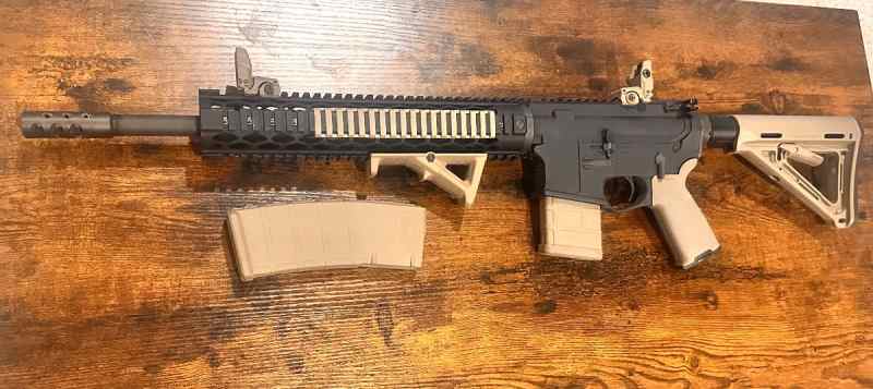 Billet AR15 Rifle 5.56 NATO 1/7 Magpul FDE 