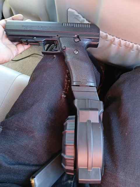 Hi-point 45 with 40 round drum 