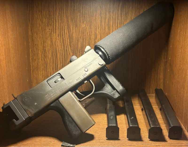 RPB Mac 11 (M11A1) with Original RPB Suppressor