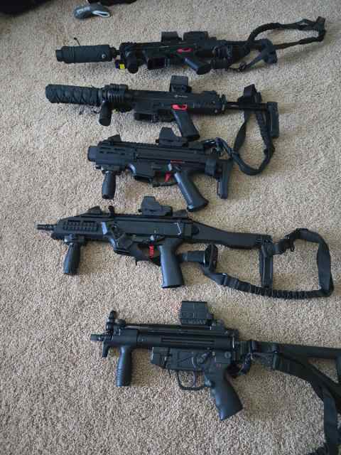 Bundle - B&amp;T GHM 45 cal and 9mm, PTR9k &amp; Scorpions