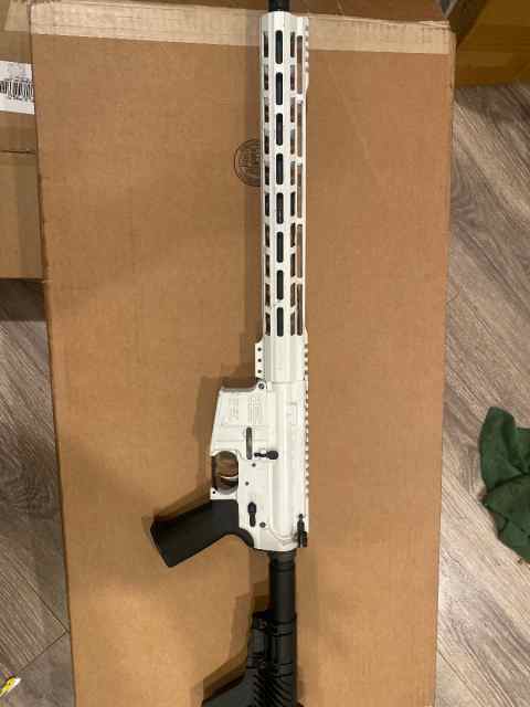 Used abc ar15 stormtrooper white 