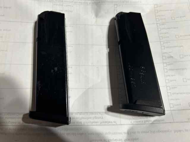 Sig Sauer P320 40cal and Canik 9mm 18rd Magazine