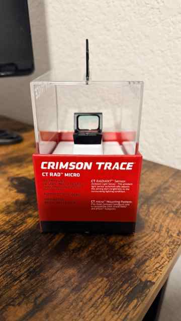 Crimson Trace CT RAD Micro 3 MOA Red Dot Sight