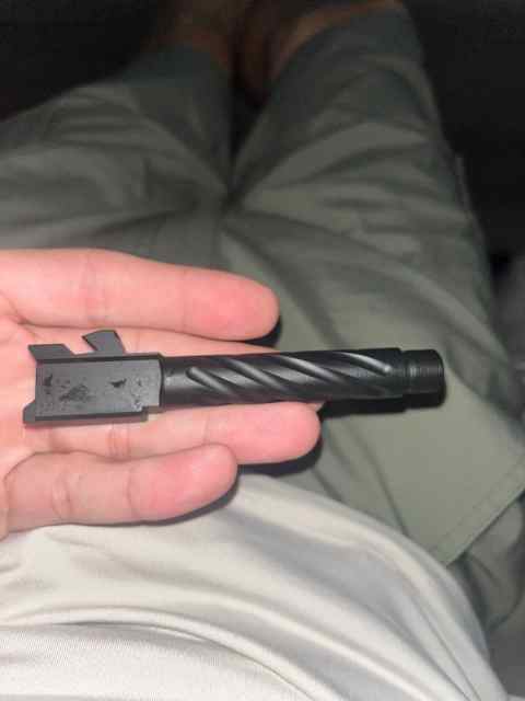 GLOCK 18 SPIRAL THREADED BARREL 