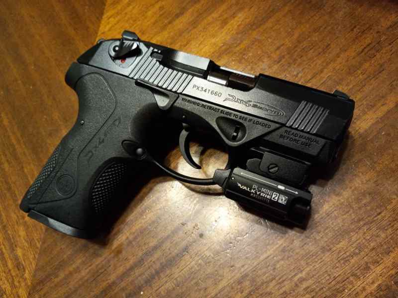 Beretta px4 compact 9mm olight and holsters 